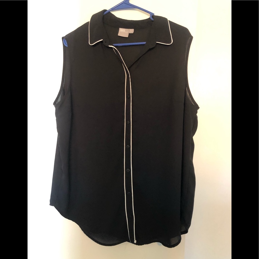 ASOS button up top